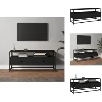 vidaXL Armoire TV Noir 100x35x45 cm Bois composite - Meuble TV