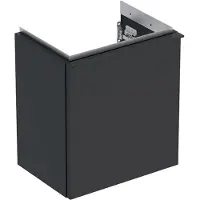 Geberit iCon Armoire basse pour lave-mains, 1 porte à droite, 37x41,5x27,9 cm, 502300, 502.300.JK.1