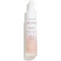 Gosh Dewy Foundation Drops, gouttes de fond de teint illuminantes SPF 15, 006 Medium, 12 ml
