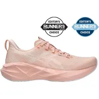 Asics Chaussures de course Asics Novablast 5 rose blanc SS25 pour femme, Taille 39,5 - EUR