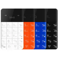 Elari Cardphone Black Compact Mobile Phone 42gr
