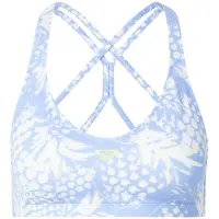 Roxy Soutien-gorge de sport 'Heart Into It' bleu clair / jaune clair / blanc