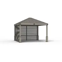 Sojag Pavillon Nanda 12x12 champagne 363 x 363 x 313 cm (L x l x h) Aluminium