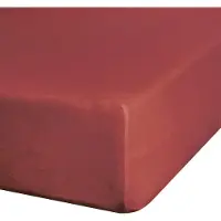 Eurofirany NOVA drap de lit en satin de coton avec élastique 100 x 200 x 25 cm (100 x 200 x 25 cm)