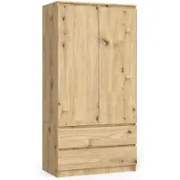 Akord Armoire Chêne Artisan 90X51X180