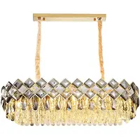 Toolight Lampe Suspendue APP1539-12CP80 Gold