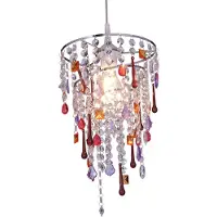 Näve 7028061 Suspension ; Couleur : chrome / multicolore