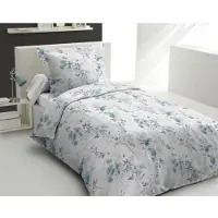HOME LINGE PASSION Ensemble Housse de Couette Multicolore 140 x 200 cm Double de HOME LINGE PASSION