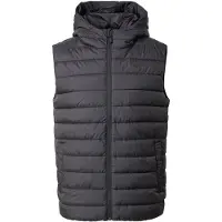 4F Hommes, Gilet, Weste, Noir, (M)
