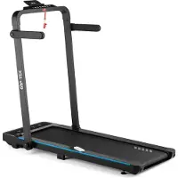 Gymtek Home Treadmill, Walking Pad, Treadmill - jusqu'à 120 kg, 12 km/h - pliable - ordinateur d'entraînement - écran LCD - Fitness, Home Gym