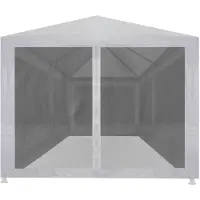 vidaXL Tente de réception avec 6 parois latérales en maille 6 x 3 m - Pavillons & Tentes de réception
