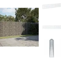 vidaXL Gabion avec couvercle 1200x50x200 cm Fer galvanisé