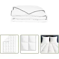 The Living Store Couette en duvet d'hiver 140x200 cm