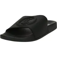 Just cavalli Hommes, Tongs, Fondo Pool Herren Flip-Flops Dis.4 Schwarz, Noir, (42)