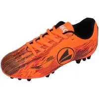 Jako J-SFG, chaussures de sport pour enfants, chaussures de football, crampons, couleur orange