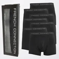 French Connection Boxers FC seven pack hommes - FC1 Noir