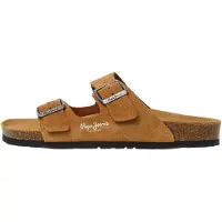 Pepe Jeans Oban Suede Sandals Marron EU 38 Femme
