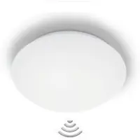 Steinel Professional Plafonnier à détecteur RS PRO 2000 plastique 2x26W G24q-3 résistant aux chocs