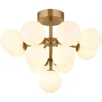 Globo Lighting Plafonnier GRAPPY DH 56x43 cm multicolore Plafonnier