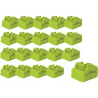 Lindy Rj45 Blocker 20 Units Jaune