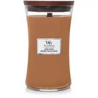 Woodwick Santal Myrrh bougie parfumée avec mèche en bois 610 g