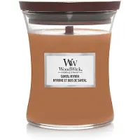 Woodwick Vase Santal Mirra (bois de santal et myrrhe) - 275,0 g