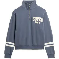 Superdry Sweat-shirt marine / blanc