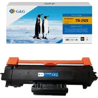 G&G Toner neuf de , remplace Brother TN-2420, environ 3 000 pages, noir