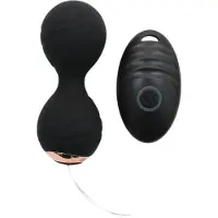 Rimba Cannes - œuf vibrant radio rechargeable portable (noir)