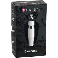 Mystim Casanova - godemichet électro en forme de tige (blanc)