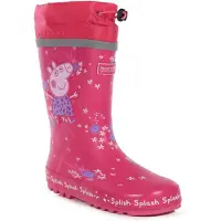 Regatta Peppa Splash Rain Boots Rouge,Rose EU 28 Fille