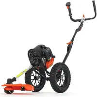 FUXTEC Débroussailleuse à essence FX-FSR162 - 62ccm | 13,6kg | 320 mm | Coupe-herbe 3,5CV | Débroussailleuse 2 temps | 2,6kW | 850ml