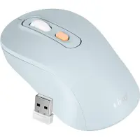 LINQ Souris Sans Fil Bluetooth ou WiFi 2.4Ghz Précision et Confort Bleu pâle