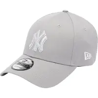 New Era Casquette ajustable 9Forty grise New York Yankees Outline