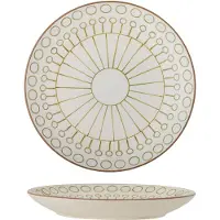 Creative Collection Assiettes en érable Ø25,5cm vert lot de 6 pièces