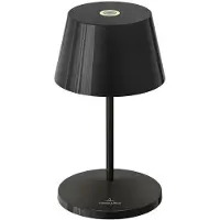 Villeroy & Boch SEOUL RC Akku-Tischlampe Schwarz Ceramic 2,2W steuerbare Lichtfarbe IP65 97081