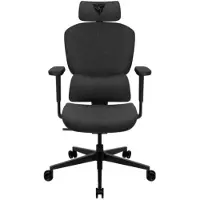 ThunderX3 YTC Loft Dark Grey - Sync5, 125 kg max, 2d armest, class 4 gaslift (45 - 55 cm)