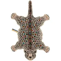 Doing Goods Tapis Disco léopard XL