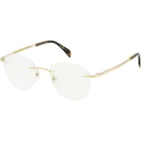 David Beckham Lunettes de Vue DB 1166 50/19/145 Gold Metal frames MAN DB 1166