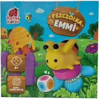 Roter Käfer Jeu éducatif Emmi l'abeille Puzzle jetons cube coléoptère rouge ruche