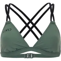 Vivid Hauts de bikini vert foncé / noir