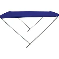 Osculati Capote pliante avec 3 arcs Ø 22 mm 150/160 cm blanc , 1 pièce