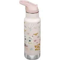 Klean Kanteen Bouteille Isotherme 12 oz pour Enfants avec Capuchon Sport Étanche