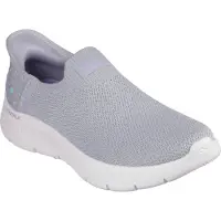 SKECHERS Chaussure basse 'Slip-Ins: Go Walk Flex' gris clair