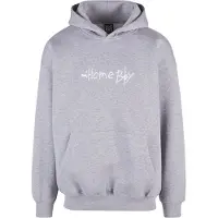 Homeboy Sweat-shirt 'Pencil' gris chiné / blanc