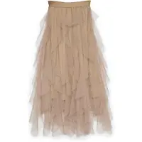 Vero Moda Jupe 'EVE' beige