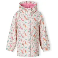 MINOTI Veste mi-saison bleu / rose / blanc