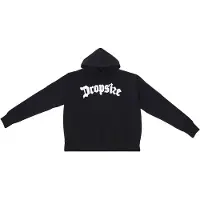 Dropsize Sweat-shirt 'EMBO' noir / blanc