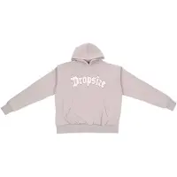 Dropsize Sweat-shirt 'EMBO' beige / blanc