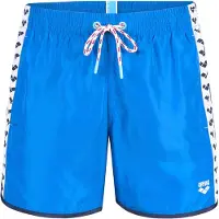 Arena Shorts de bain 'TEAM STRIPE' bleu néon / noir / blanc